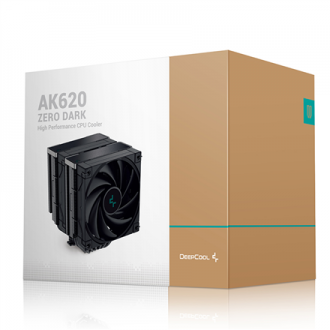 Deepcool | AK620 | Zero Dark | Intel, AMD | CPU Air Cooler Deepcool | AK620 | Zero Dark | Intel, AMD | CPU Air Cooler