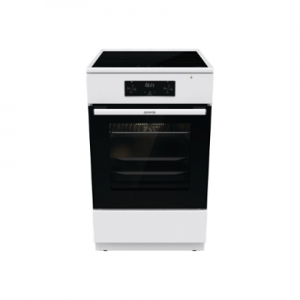 Gorenje | Cooker | GEIT5C60WPG | Hob type Induction | Oven type Electric | White | Width 50 cm | Grilling | Depth 59.4 cm | 70 L