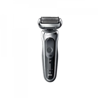 Braun | Shaver | 71-S7200cc | Operating time (max) 50 min | Wet & Dry | Silver/Black Braun | Shaver | 71-S7200cc | Operating time (max) 50 min | Wet & Dry | Silver/Black