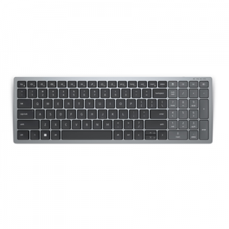 Dell | Keyboard | KB740 | Keyboard | Wireless | Russian | Titan Gray | 2.4 GHz, Bluetooth 5.0 | 506 g Dell | Keyboard | KB740 | Keyboard | Wireless | Russian | Titan Gray | 2.4 GHz, Bluetooth 5.0 | 506 g