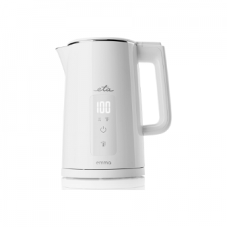 ETA | Kettle | ETA559590010 Emma | Electric | 2200 W | 1.5 L | Stainless steel | 360 rotational base | White ETA | Kettle | ETA559590010 Emma | Electric | 2200 W | 1.5 L | Stainless steel | 360 rotational base | White