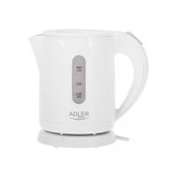 Adler | Kettle | AD 1371w | Electric | 850 W | 0.8 L | Stainless steel/Polypropylene | 360 rotational base | White Adler | Kettle | AD 1371w | Electric | 850 W | 0.8 L | Stainless steel/Polypropylene | 360 rotational base | White