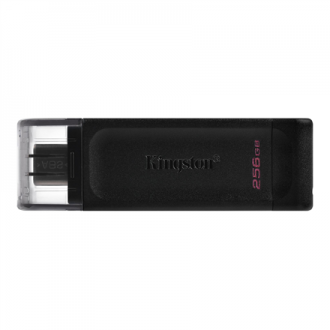 Kingston | USB Flash Drive | DataTraveler 70 | 256 GB | USB 3.2 Gen 1 Type-C | Black Kingston | USB Flash Drive | DataTraveler 70 | 256 GB | USB 3.2 Gen 1 Type-C | Black