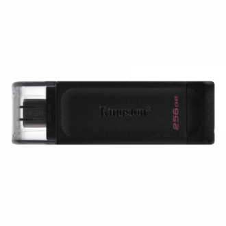 Kingston | USB Flash Drive | DataTraveler 70 | 256 GB | USB 3.2 Gen 1 Type-C | Black Kingston | USB Flash Drive | DataTraveler 70 | 256 GB | USB 3.2 Gen 1 Type-C | Black