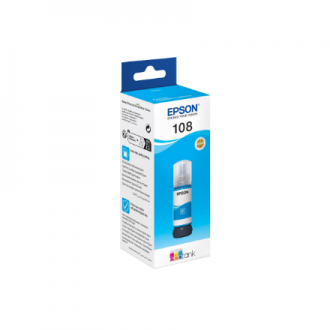 Epson 108 EcoTank | Ink Bottle | Cyan Epson 108 EcoTank | Ink Bottle | Cyan