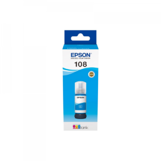Epson 108 EcoTank | Ink Bottle | Cyan Epson 108 EcoTank | Ink Bottle | Cyan