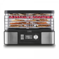 Caso | Food Dehydrator | DH 450 | Power 370-450 W | Number of trays 5 | Temperature control | Integrated timer | Black/Stainless
