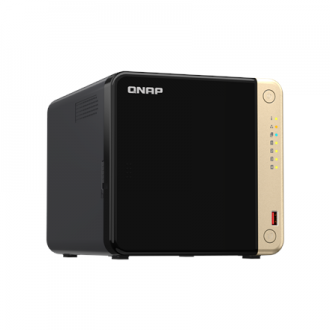 QNAP | 4-Bay desktop NAS | TS-464-8G | Intel Celeron | N5095 4-core | Processor frequency 2.9 GHz | 8 GB QNAP | 4-Bay desktop NAS | TS-464-8G | Intel Celeron | N5095 4-core | Processor frequency 2.9 GHz | 8 GB