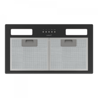 CATA | Hood | GT-PLUS 45 BK /M | Canopy | Energy efficiency class C | Width 60 cm | 645 m /h | Mechanical control | LED | Black CATA | Hood | GT-PLUS 45 BK /M | Canopy | Energy efficiency class C | Width 60 cm | 645 m /h | Mechanical control | LED | Black