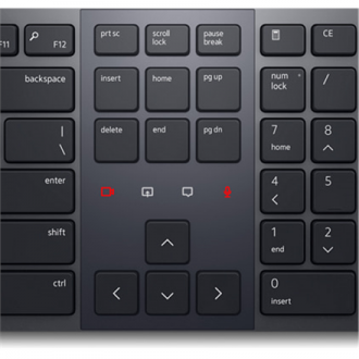 Dell | Premier Collaboration Keyboard | KB900 | Keyboard | Wireless | US International | Graphite Dell | Premier Collaboration Keyboard | KB900 | Keyboard | Wireless | US International | Graphite