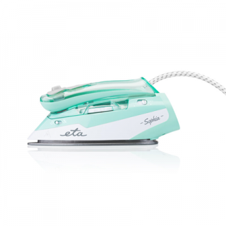 ETA | ETA127190000 Sophia | Steam Travel Iron | 1100 W | Water tank capacity 80 ml | Continuous steam 30 g/min | Steam boost per ETA | ETA127190000 Sophia | Steam Travel Iron | 1100 W | Water tank capacity 80 ml | Continuous steam 30 g/min | Steam boost per