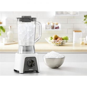 TEFAL | Blender | BL2C0130 | Tabletop | 450 W | Jar material Plastic | Jar capacity 1.5 L | Ice crushing | White TEFAL | Blender | BL2C0130 | Tabletop | 450 W | Jar material Plastic | Jar capacity 1.5 L | Ice crushing | White