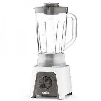 TEFAL | Blender | BL2C0130 | Tabletop | 450 W | Jar material Plastic | Jar capacity 1.5 L | Ice crushing | White TEFAL | Blender | BL2C0130 | Tabletop | 450 W | Jar material Plastic | Jar capacity 1.5 L | Ice crushing | White