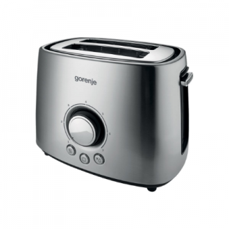 Gorenje | Toaster | T1000E | Power 1000 W | Number of slots 2 | Housing material Metal | Stainless Steel Gorenje | Toaster | T1000E | Power 1000 W | Number of slots 2 | Housing material Metal | Stainless Steel