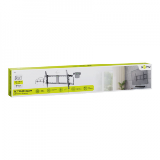 Goobay | Wall mount | TV Wall Mount Pro TILT (XL) | Black Goobay | Wall mount | TV Wall Mount Pro TILT (XL) | Black