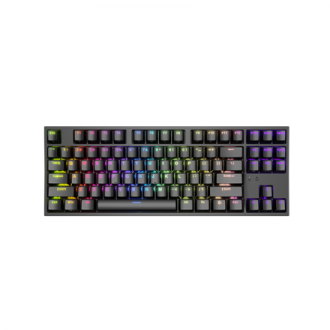 Genesis | THOR 404 TKL | Mechanical Gaming Keyboard | Wired | US | RGB | Black | USB-A | Kailh Box Brown V2 Genesis | THOR 404 TKL | Mechanical Gaming Keyboard | Wired | US | RGB | Black | USB-A | Kailh Box Brown V2