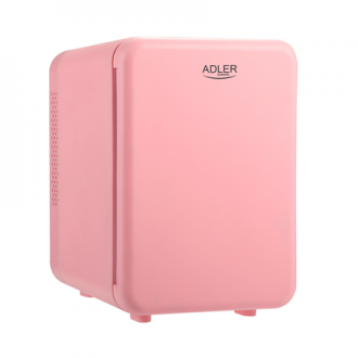 Adler | Mini Refrigerator | AD 8084 | Free standing | Larder | Height 27 cm | Fridge net capacity 4 L | Pink Adler | Mini Refrigerator | AD 8084 | Free standing | Larder | Height 27 cm | Fridge net capacity 4 L | Pink
