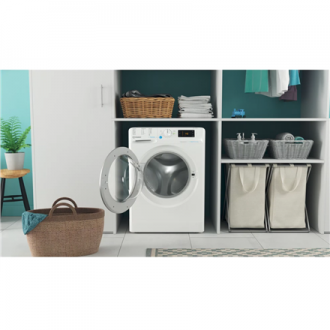 INDESIT | Washing machine | BWSE 71295X WSV EU | Energy efficiency class B | Front loading | Washing capacity 7 kg | 1200 RPM | INDESIT | Washing machine | BWSE 71295X WSV EU | Energy efficiency class B | Front loading | Washing capacity 7 kg | 1200 RPM |