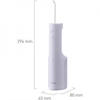 Panasonic Oral Irrigator | EW-DJ26-V303 | Cordless | 200 ml | Number of heads 2 | White Panasonic Oral Irrigator | EW-DJ26-V303 | Cordless | 200 ml | Number of heads 2 | White