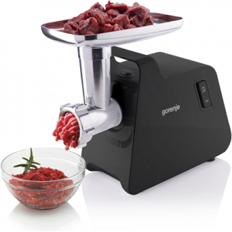 Gorenje Meat grinder | MG2001SB | Black/Stainless Steel | 2000 W | Number of speeds 1 | Throughput (kg/min) 2.6