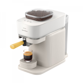 Philips Coffee maker | BAR300/03 Baristina | Pump pressure 16 bar | Semi-automatic | 122.8 W | White Philips Coffee maker | BAR300/03 Baristina | Pump pressure 16 bar | Semi-automatic | 122.8 W | White