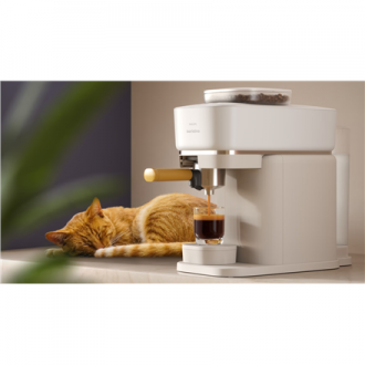 Philips Coffee maker | BAR300/03 Baristina | Pump pressure 16 bar | Semi-automatic | 122.8 W | White Philips Coffee maker | BAR300/03 Baristina | Pump pressure 16 bar | Semi-automatic | 122.8 W | White