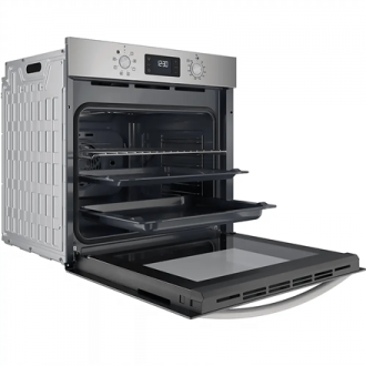 INDESIT Oven | IO 255HU X | 71 L | Electric | Hydrolytic | Electronic | Height 59.5 cm | Width 59.5 cm | Stainless steel INDESIT Oven | IO 255HU X | 71 L | Electric | Hydrolytic | Electronic | Height 59.5 cm | Width 59.5 cm | Stainless steel