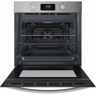 INDESIT Oven | IO 255HU X | 71 L | Electric | Hydrolytic | Electronic | Height 59.5 cm | Width 59.5 cm | Stainless steel INDESIT Oven | IO 255HU X | 71 L | Electric | Hydrolytic | Electronic | Height 59.5 cm | Width 59.5 cm | Stainless steel