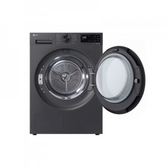 LG Dryer Machine | RHX5009TBB | Energy efficiency class B | Front loading | 9 kg | Heat pump | LED | Depth 66 cm | Wi-Fi | Matte