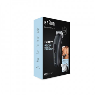 Braun | Body Groomer | BG3340 | Cordless and corded | Black/Grey Braun | Body Groomer | BG3340 | Cordless and corded | Black/Grey