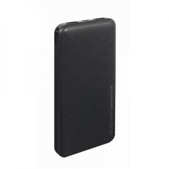 Gembird | Power Bank | PB10-02 | 10000 mAh | 2 x USB-AF | Black Gembird | Power Bank | PB10-02 | 10000 mAh | 2 x USB-AF | Black