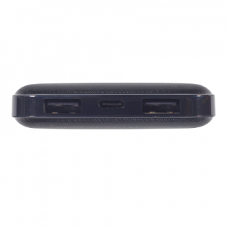 Gembird | Power Bank | PB10-02 | 10000 mAh | 2 x USB-AF | Black Gembird | Power Bank | PB10-02 | 10000 mAh | 2 x USB-AF | Black
