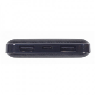 Gembird | Power Bank | PB10-02 | 10000 mAh | 2 x USB-AF | Black Gembird | Power Bank | PB10-02 | 10000 mAh | 2 x USB-AF | Black