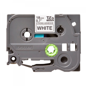 Brother | TZe-S241 Strong Adhesive Laminated Tape | Black on White | TZe | 8 m | 1.8 cm Brother | TZe-S241 Strong Adhesive Laminated Tape | Black on White | TZe | 8 m | 1.8 cm