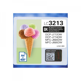 Brother LC3213BK | Ink Cartridge | Black Brother LC3213BK | Ink Cartridge | Black