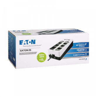Eaton | UPS | 3S 550 DIN | 550 VA | 330 W Eaton | UPS | 3S 550 DIN | 550 VA | 330 W