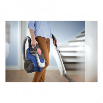 Philips Vacuum cleaner | XB2123/09 | Bagless | Power 850 W | Dust capacity 1.3 L | Dark Blue/Peach Philips Vacuum cleaner | XB2123/09 | Bagless | Power 850 W | Dust capacity 1.3 L | Dark Blue/Peach