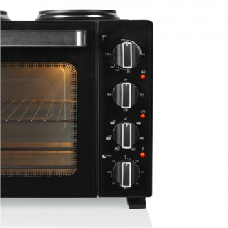 Tristar Convection Oven with 2 Hot Plates | OV-3670 | 35 L | 3200 W | Black Tristar Convection Oven with 2 Hot Plates | OV-3670 | 35 L | 3200 W | Black