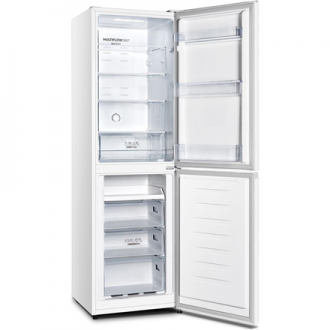 Gorenje Refrigerator | NRK418ECW4 | Energy efficiency class E | Free standing | Combi | Height 182.4 cm | No Frost system | Frid Gorenje Refrigerator | NRK418ECW4 | Energy efficiency class E | Free standing | Combi | Height 182.4 cm | No Frost system | Frid