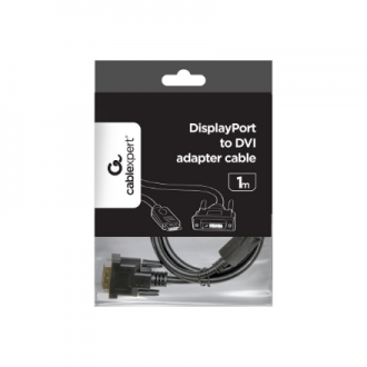 Cablexpert | DisplayPort adapter cable | DisplayPort | DVI | DP to DVI-D | 1 m Cablexpert | DisplayPort adapter cable | DisplayPort | DVI | DP to DVI-D | 1 m