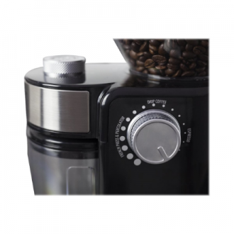 Caso | Coffee grinder | Barista Crema | 150 W | Coffee beans capacity 240 g | Number of cups 12 pc(s) | Black Caso | Coffee grinder | Barista Crema | 150 W | Coffee beans capacity 240 g | Number of cups 12 pc(s) | Black