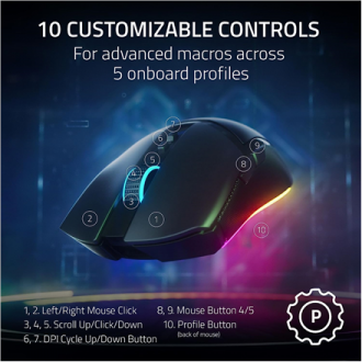 Razer | Cobra Pro | Wireless | Wireless (2.4GHz and Bluetooth) | Black | Yes Razer | Cobra Pro | Wireless | Wireless (2.4GHz and Bluetooth) | Black | Yes