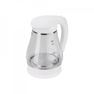 Adler | Kettle | AD 1274 | Electric | 2200 W | 1.7 L | Polypropylene/Glass | 360 rotational base | White