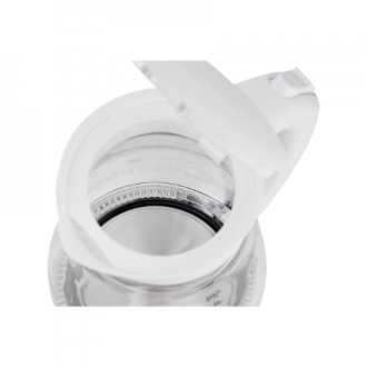 Adler | Kettle | AD 1274 | Electric | 2200 W | 1.7 L | Polypropylene/Glass | 360 rotational base | White