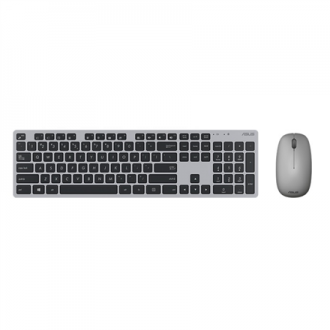 Asus | W5000 | Keyboard and Mouse Set | Wireless | Mouse included | EN | Grey | 460 g Asus | W5000 | Keyboard and Mouse Set | Wireless | Mouse included | EN | Grey | 460 g