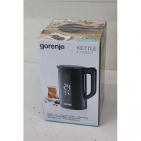 SALE OUT. | Gorenje Kettle | K17DWDII | Electric | 2200 W | 1.7 L | Stainless Steel | 360 rotational base | Black | DEMO, SCRATC