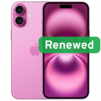 Apple Renewed Grade A++ | Apple iPhone 16 Plus | Pink | 6.7 Apple Renewed Grade A++ | Apple iPhone 16 Plus | Pink | 6.7
