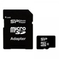 Silicon Power | 16 GB | MicroSDHC | Flash memory class 10 | SD adapter 