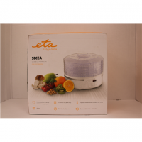 SALE OUT. ETA Fruit Dryer | ETA730190000 Secca | Power 380 W | Number of trays 5 | Integrated timer | White | DEMO SALE OUT. ETA Fruit Dryer | ETA730190000 Secca | Power 380 W | Number of trays 5 | Integrated timer | White | DEMO