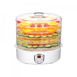 Camry | Food Dehydrator | CR 6659 | Power 240 W | Number of trays 5 | Temperature control | Integrated timer | White Camry | Food Dehydrator | CR 6659 | Power 240 W | Number of trays 5 | Temperature control | Integrated timer | White